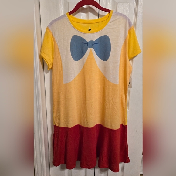 Disney Parks Tweedledee and Tweedledum Womens Costume T Shirt Size L NWT - Picture 1 of 5